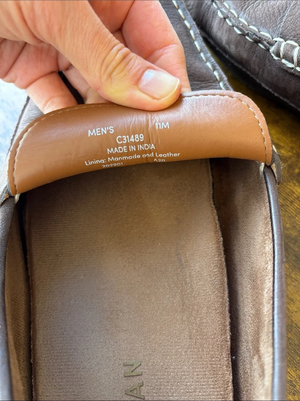 Cole Haan smooth brown